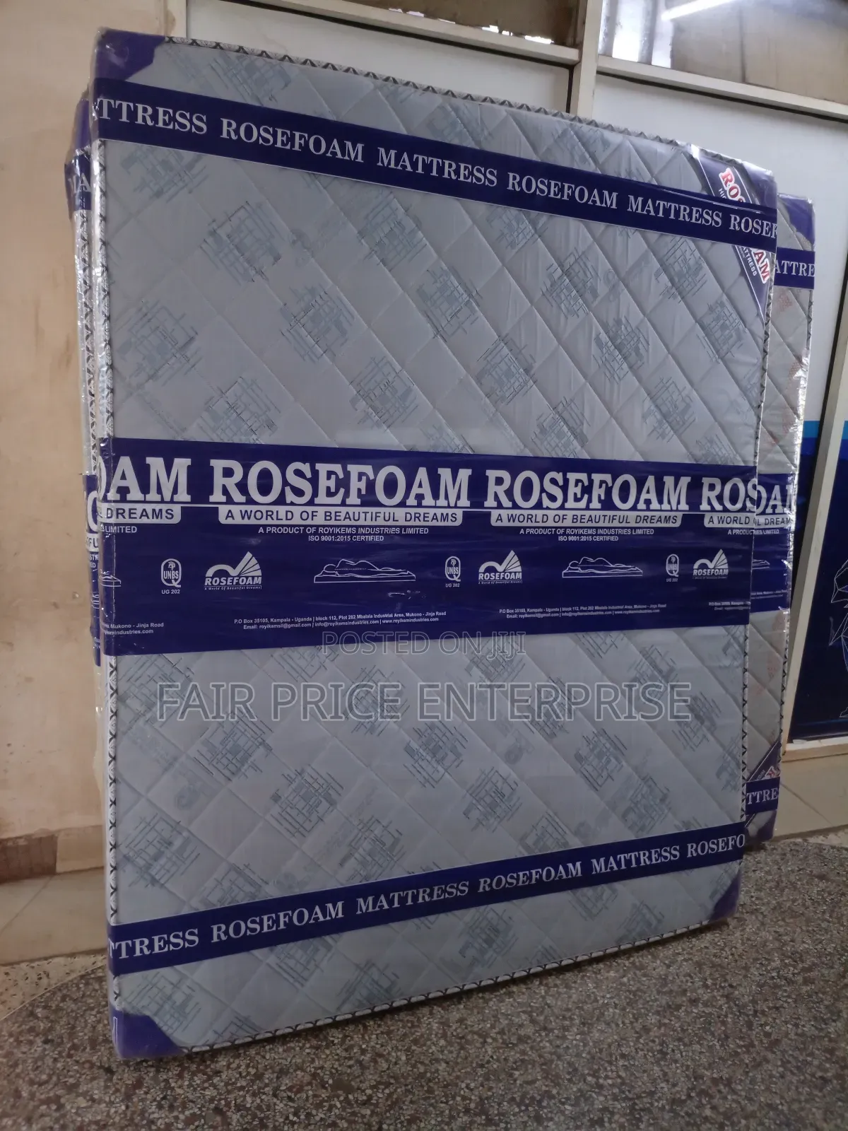 High Density Mattresses 5x6x6 Inches Rosefoam