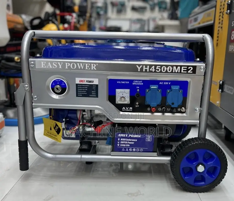 Generator With Wheels and Key Start 100%Orignal
