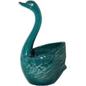 Swan Spoon and Fork Holder