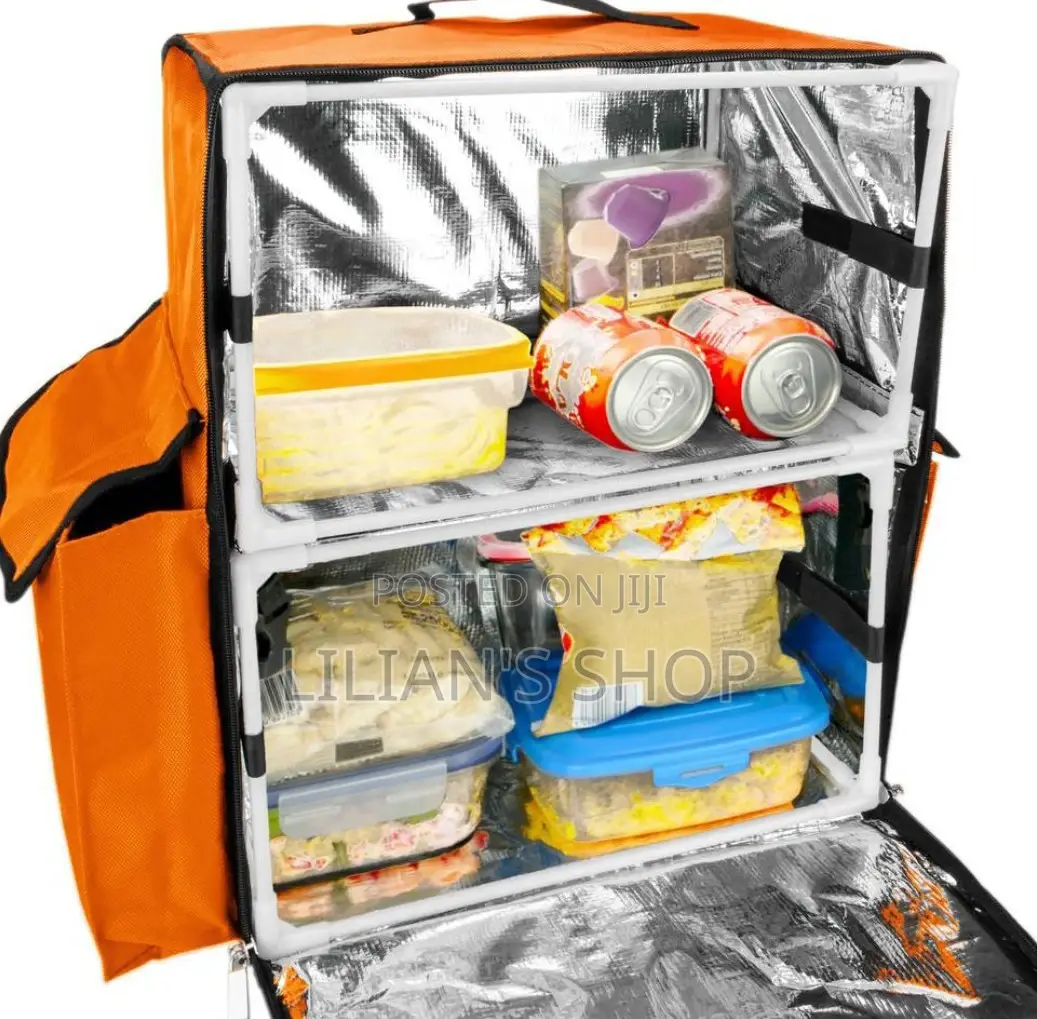 Insulated Backpack Food Delivery Bag