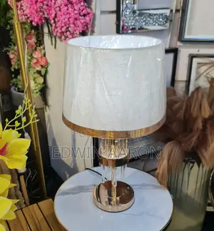 Transparent Glass Rod Bedside Lamp
