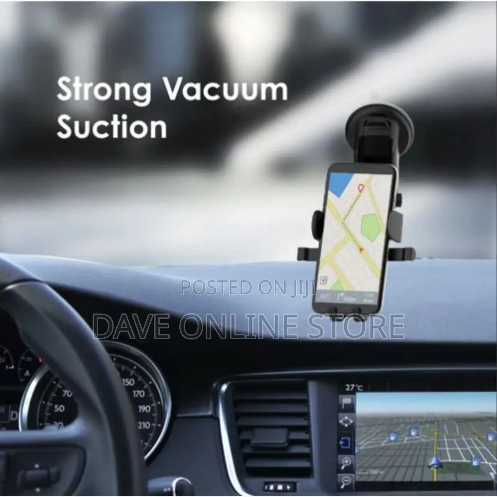 Oraimo Hydra 3 Car Mount Mobile Holder OCM-12 - Black