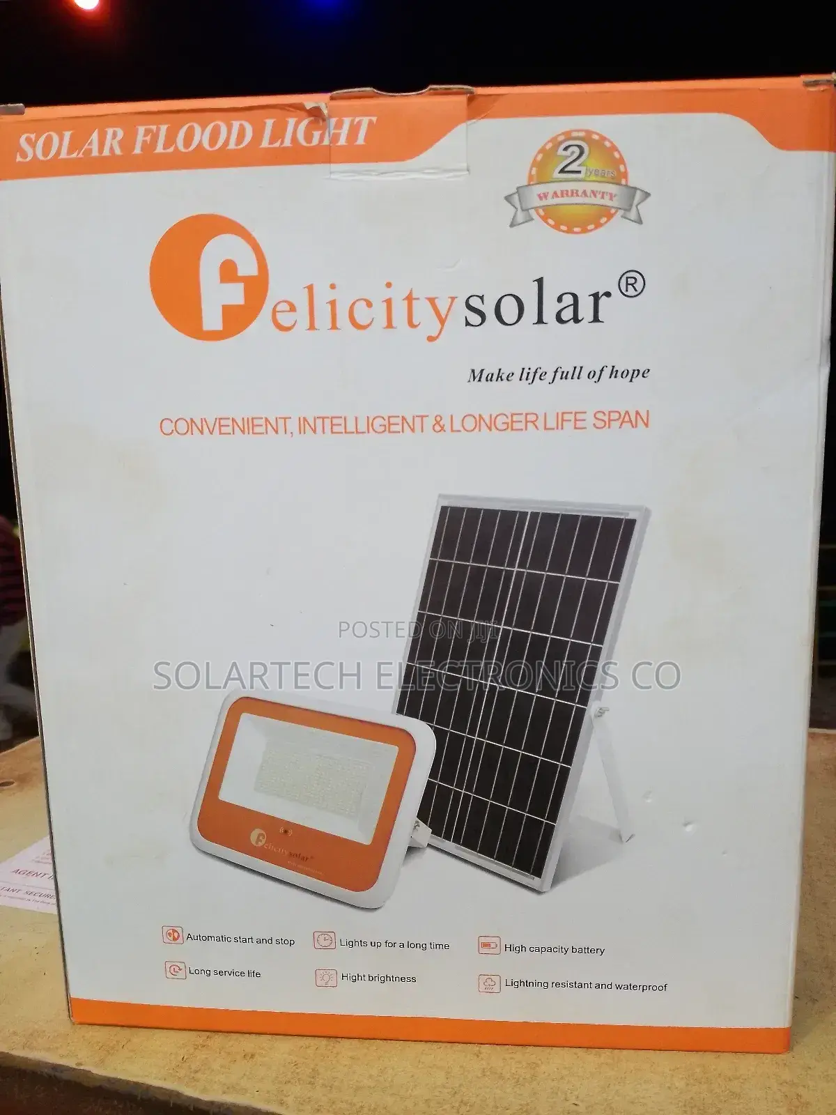 150W Felicity Solar Lights