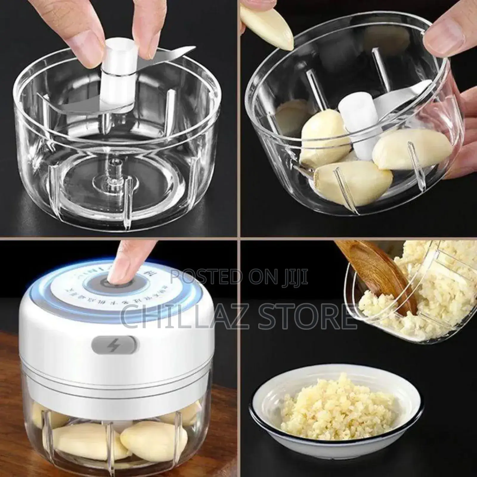 Automatic Garlic Press