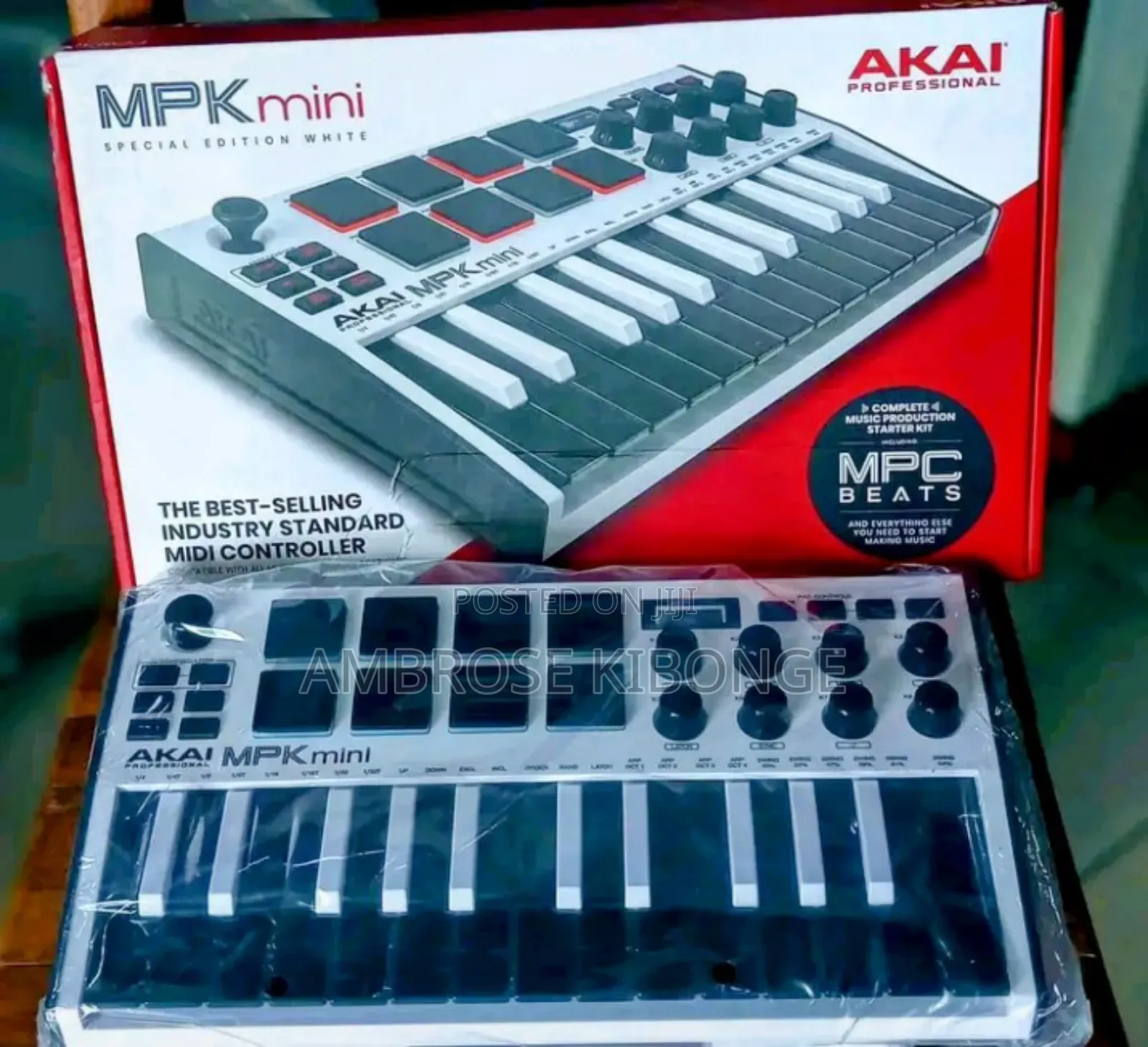 Clear Sound Quality Akai MPK Mini 25key Usb Midi Controller