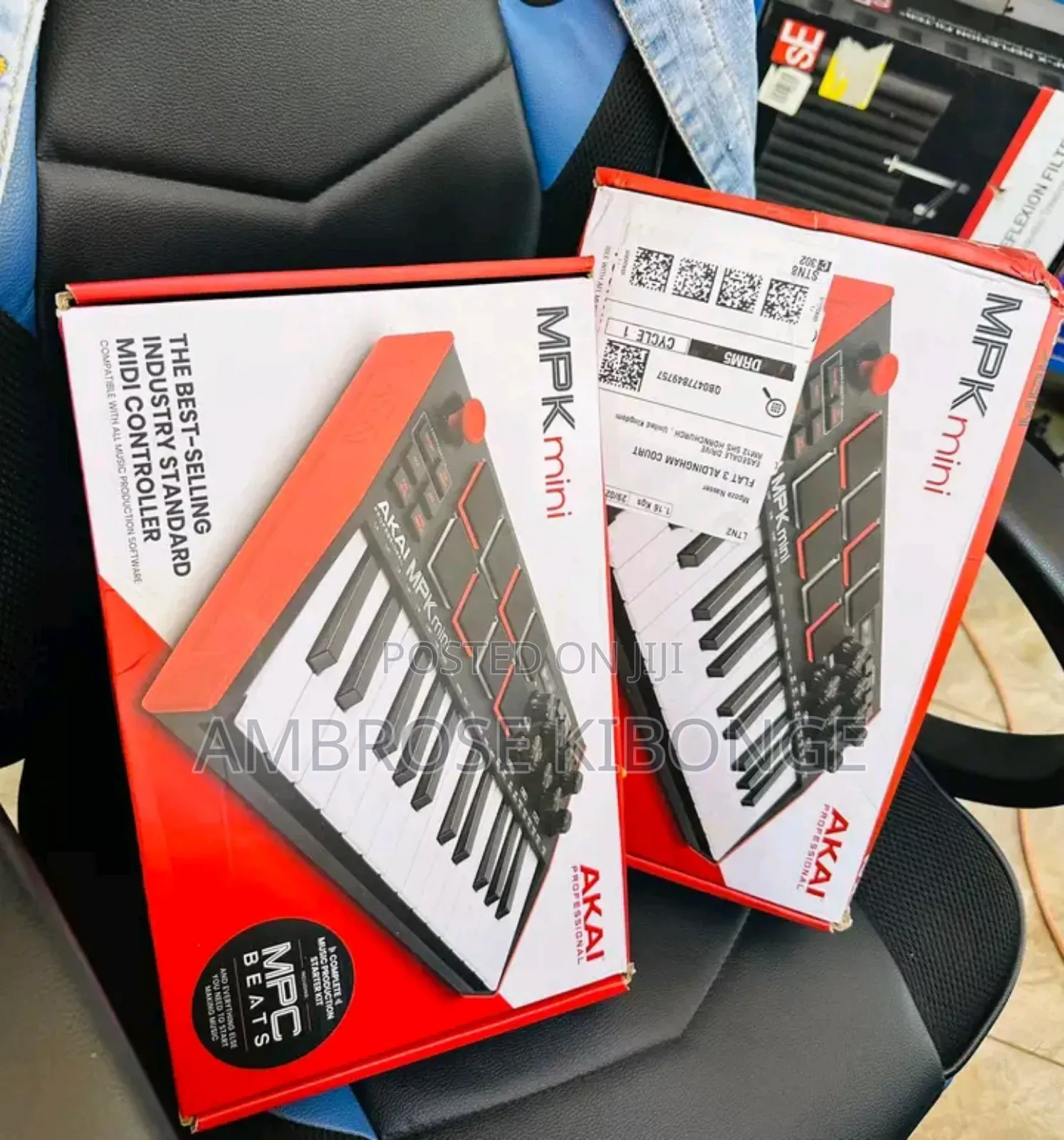 Clear Sound Quality Akai MPK Mini 25key Usb Midi Controller