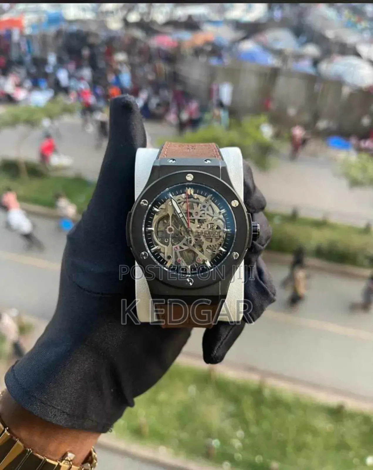 Automatic Brown Hublot Watch