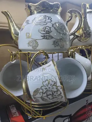 Photo - Golden Tea Pot Set