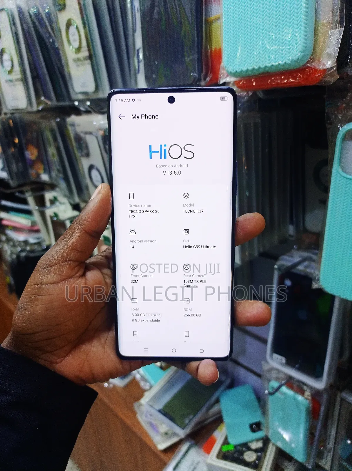 Tecno Spark 20 Pro Plus 256 GB Black