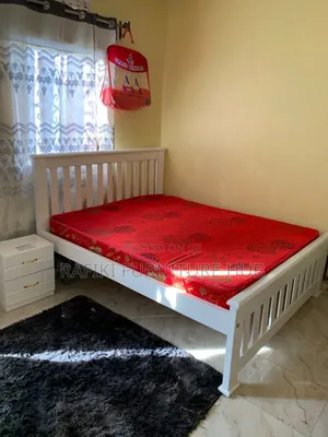 Barcode Bed / 5by6 Bed / Wooden Bed / Good / Furniture
