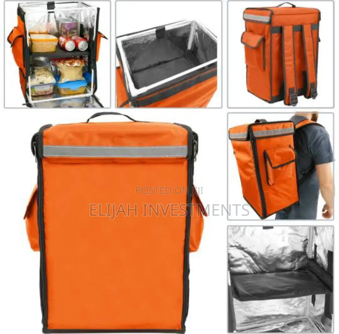 Isothermal Food Delivery Back Pack