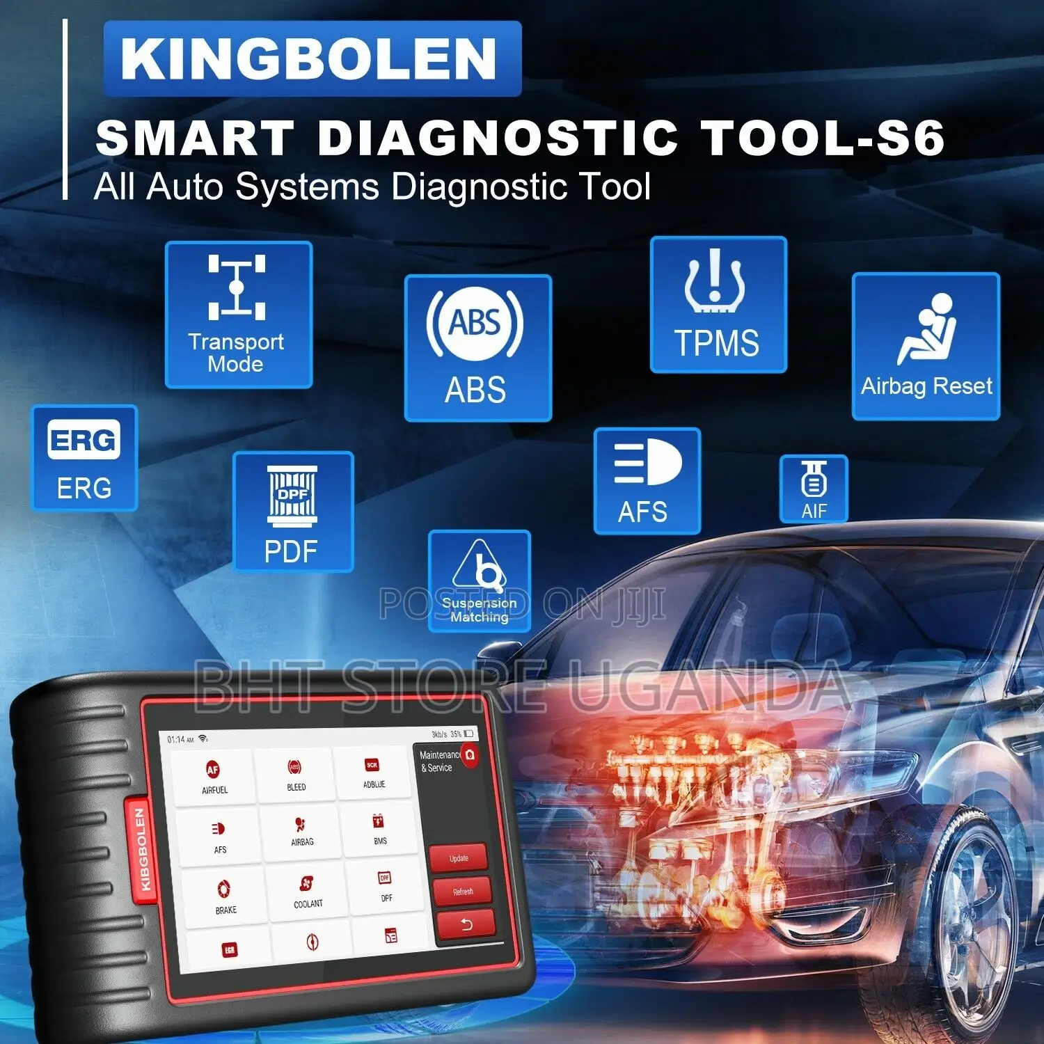 Kingbolen S6 Car Diagnostic Tool
