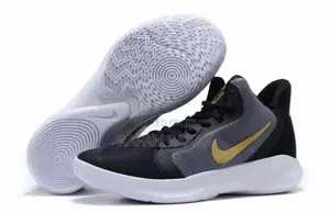 Original Black Nike Precision 3 Basketball Sneakers