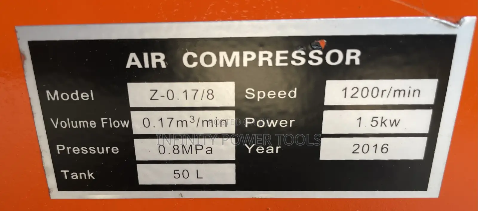 Air Compressor (Z-0.17/8)