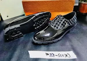 Original Gucci Shinny Mirror Gentle Shoes