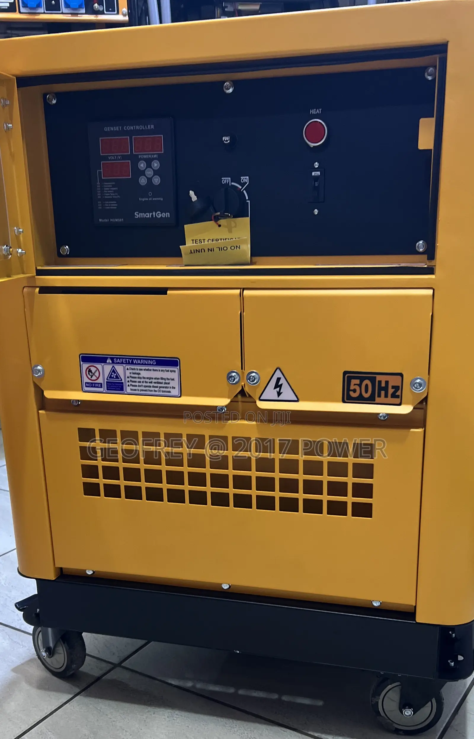 Covax 15kva Water Cooled Made in Uk 2 Psitons