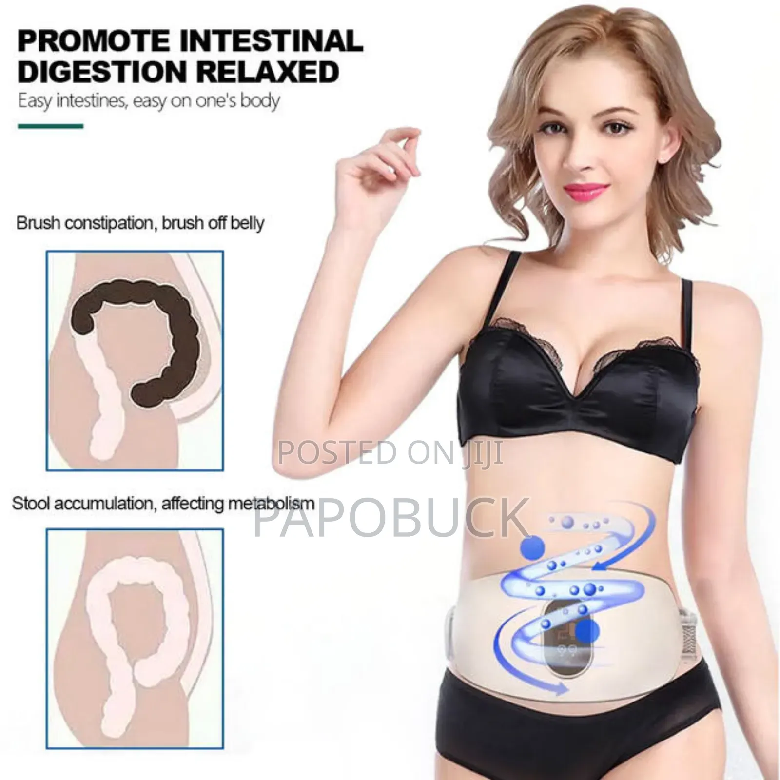 Unique 2 In 1 Body Slimming Massage Belt