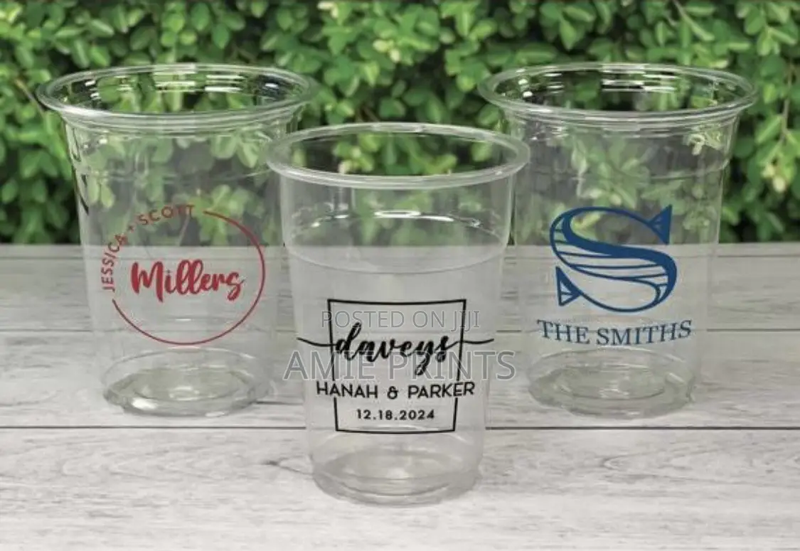 Branded / Customised Disposable Glass