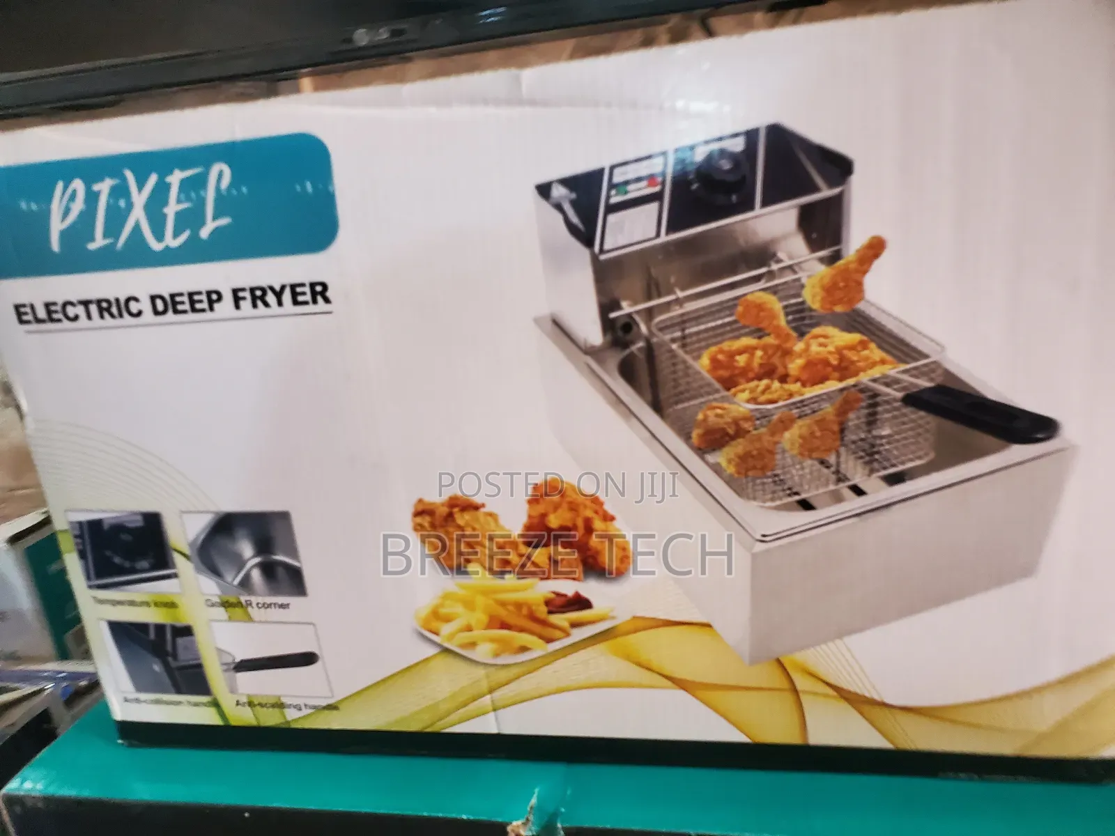 Pixel Deep Fryer 6ltrs Single