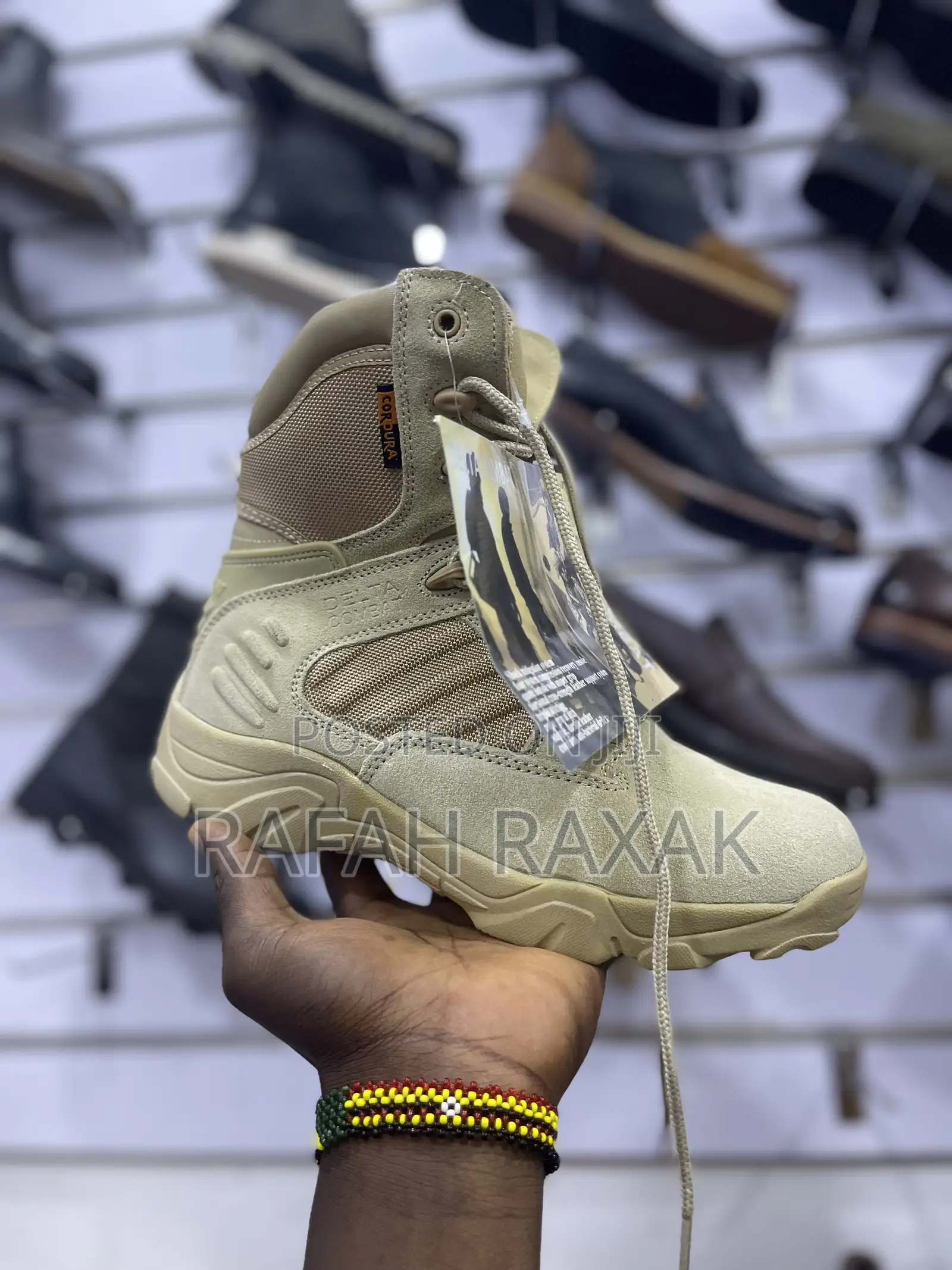 Original Khaki Delta Combat Desert Boots