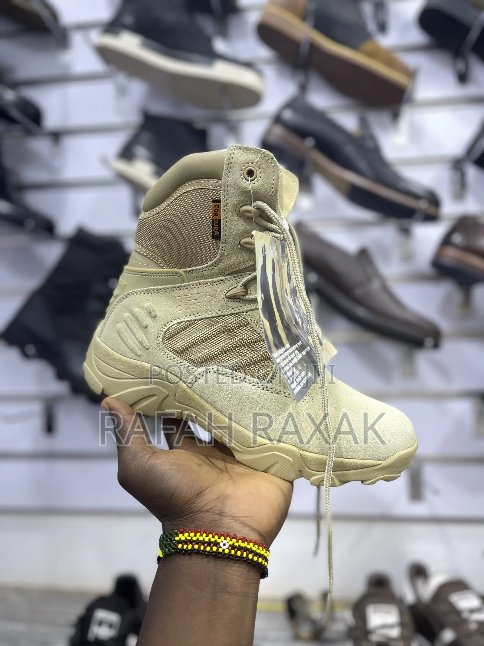 Original Khaki Delta Combat Desert Boots