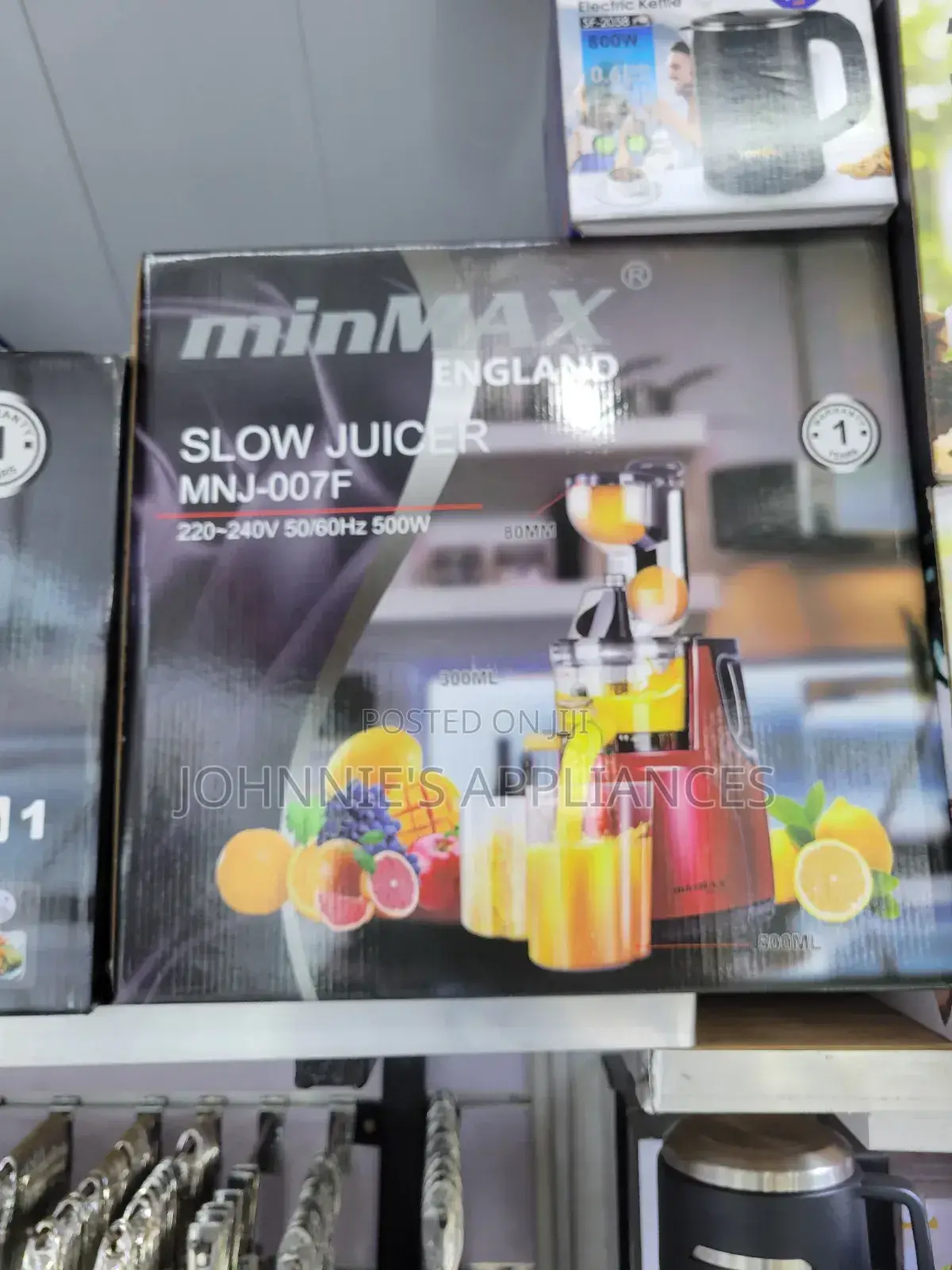 Minmax Slow Juicer Heavy Duty 1yr Warranty