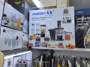 Minmax Stainless Steel Juicer 4in1 With 1yr Warranty