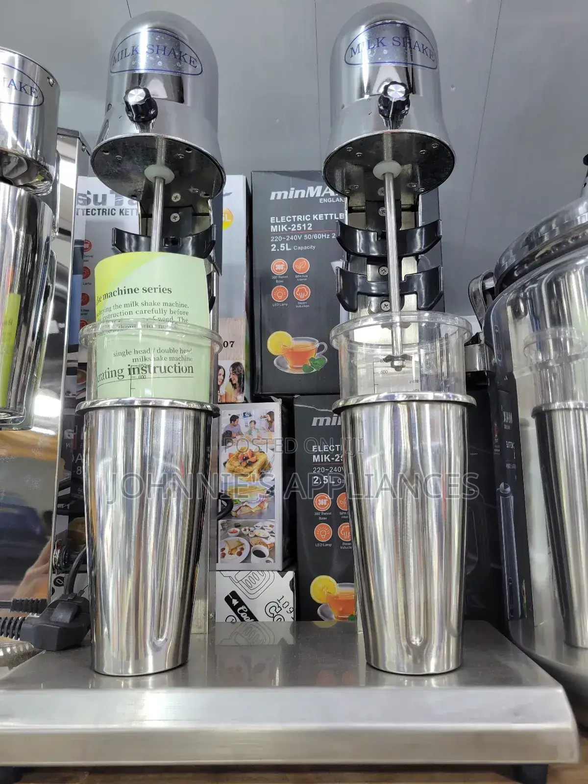 Multifunctional Double Electric Milk Shaker Machine