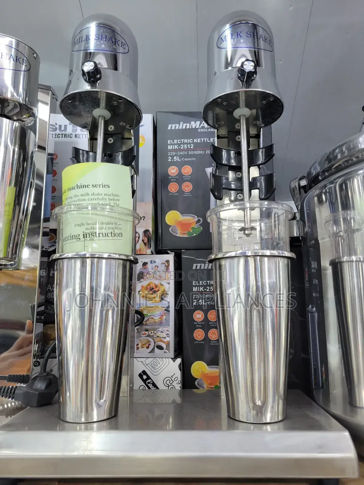 Multifunctional Double Electric Milk Shaker Machine