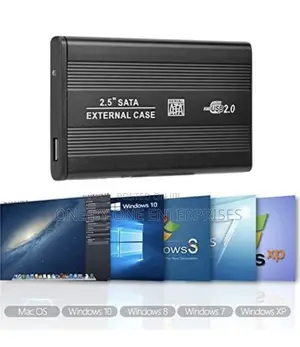 Sata Case USB 2.0 2.5 External Hard Drive Enclosure (Black)