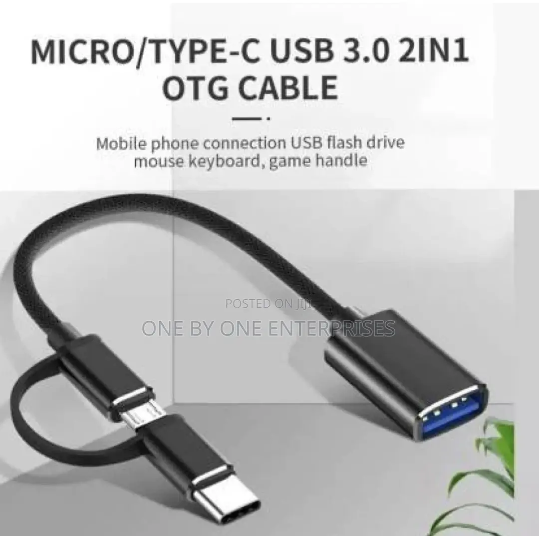 2-in-1 OTG (Micro Usb, Type C)
