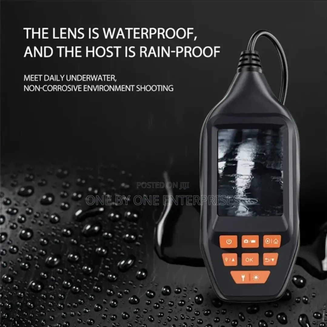 8 LED Lights Sewer Inspection Endoscope