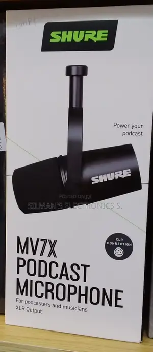 Shure Mv7x Podcast Microphone