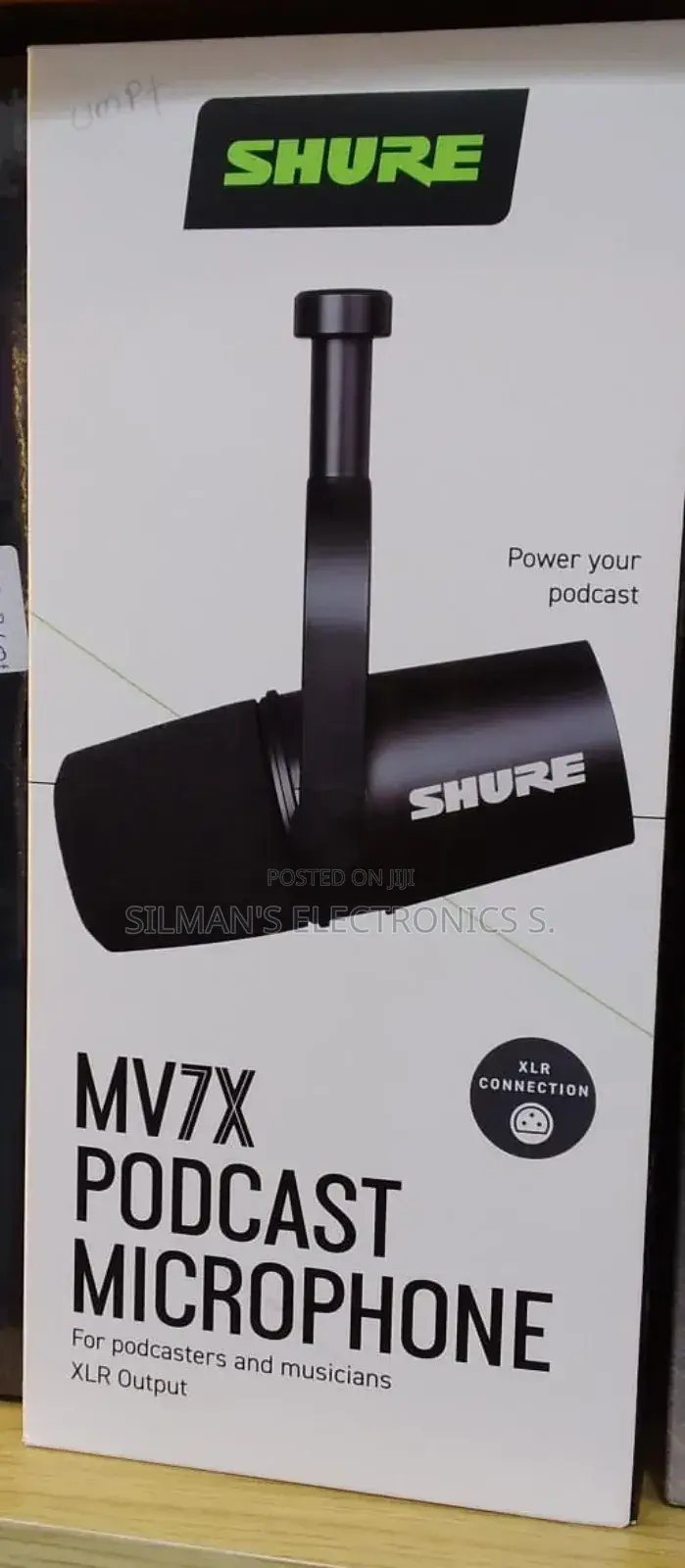 Shure Mv7x Podcast Microphone