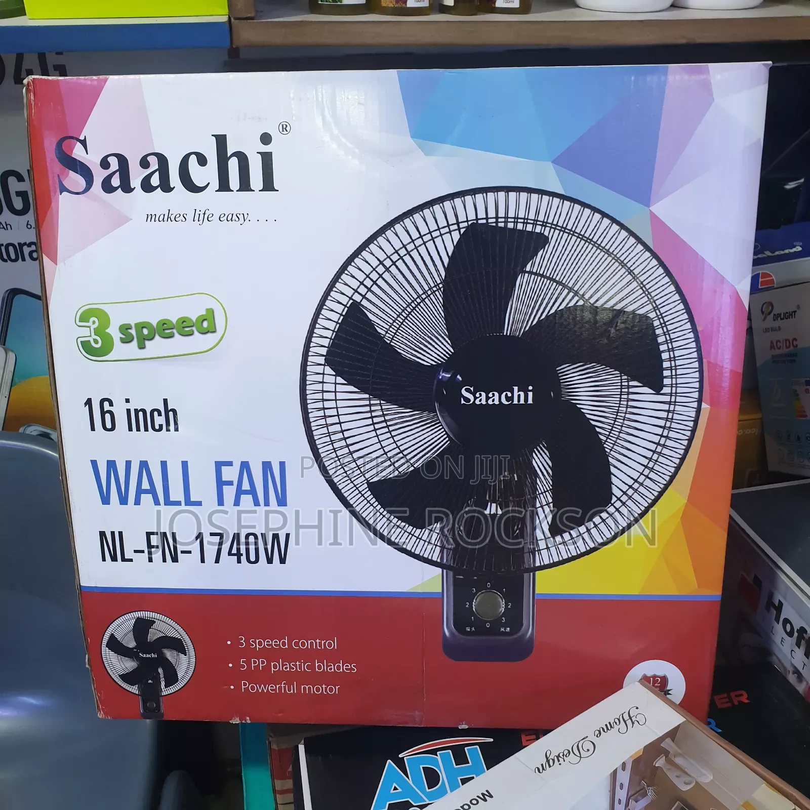 Saachi Wall Fan / Wall Electric Fan / Wall Fan