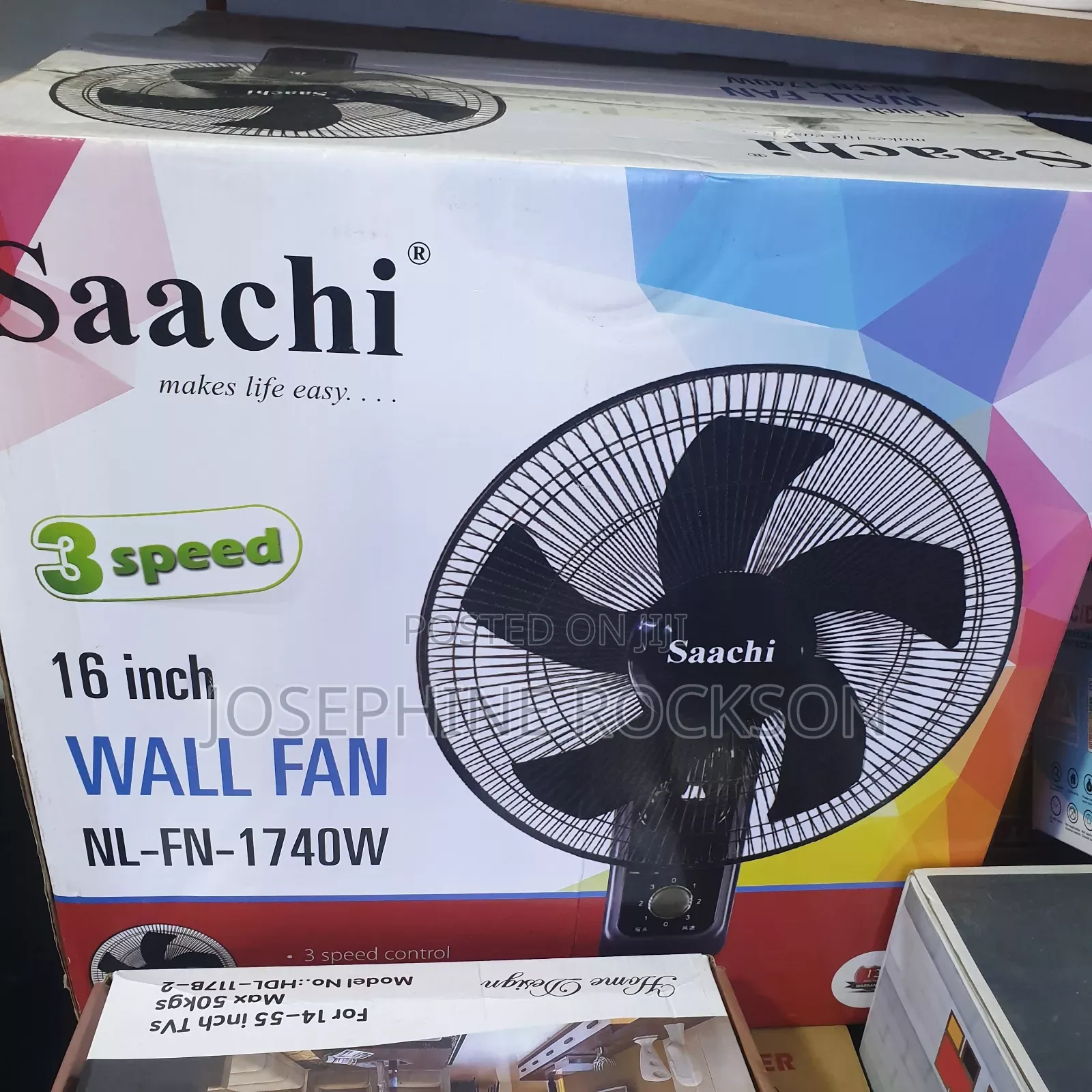 Saachi Wall Fan / Wall Electric Fan / Wall Fan