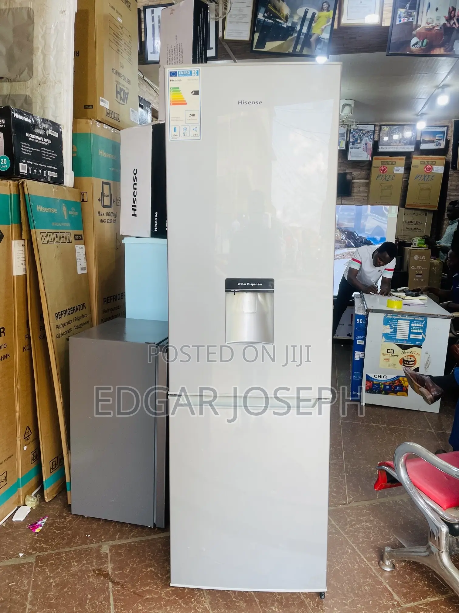 Hisense Refrigerator 341 With Dispenser