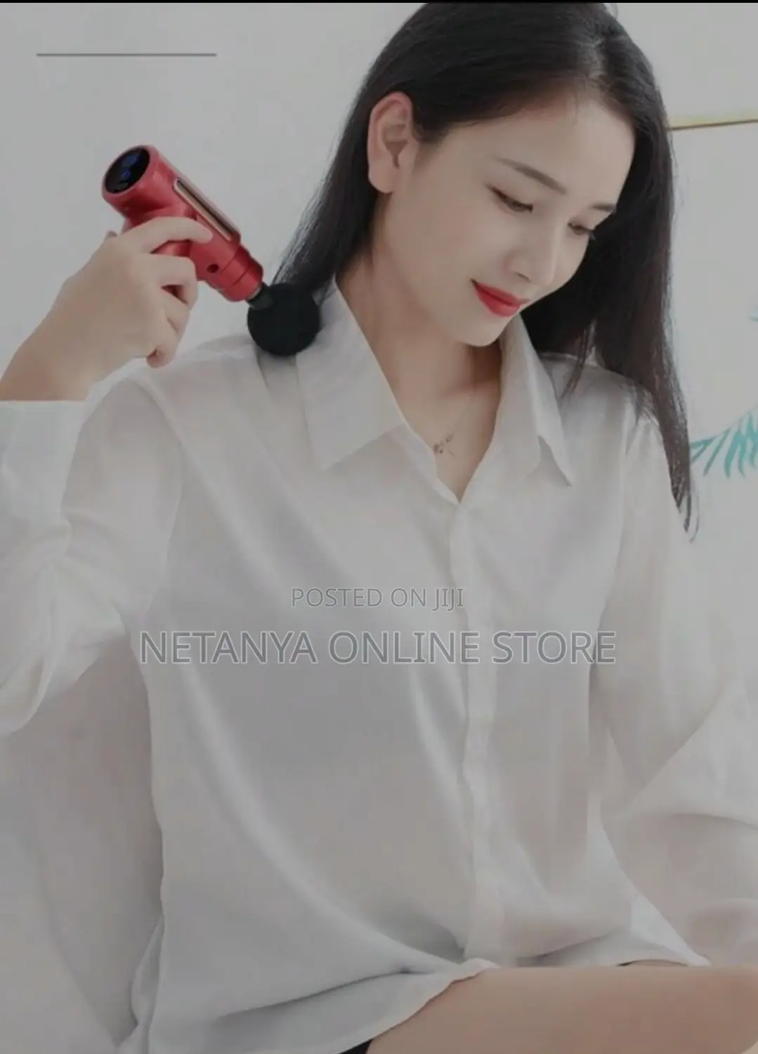 4 Heads Portable Handheld Massage Gun