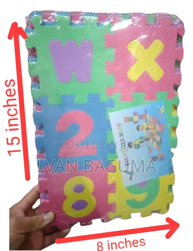 Eva Puzzle Mat for Kids - Size 15 × 8 Inches