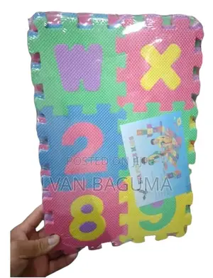 Eva Puzzle Mat for Kids - Size 15 × 8 Inches