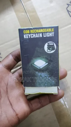 Keychain Light LED Work Light COB Rechargeable Mini