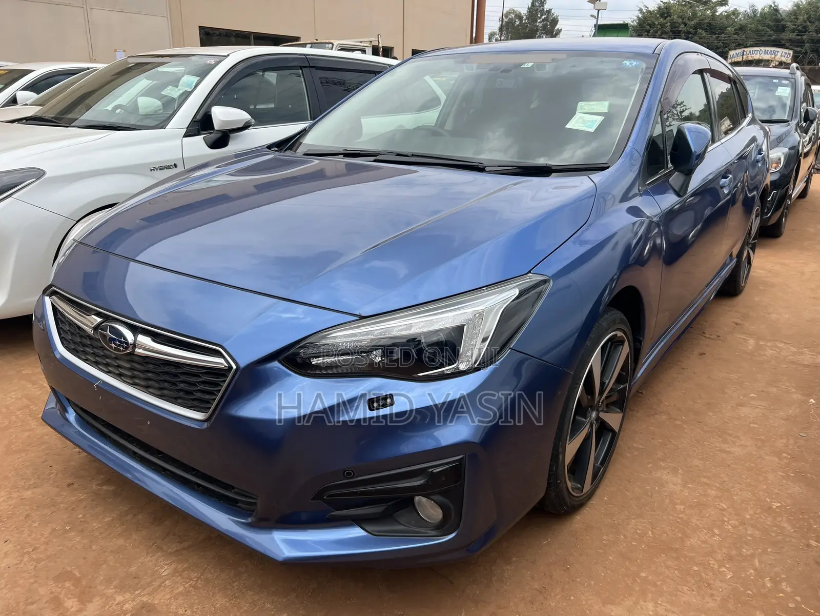 Subaru Legacy 2017 Blue