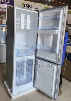 Spj 369l Double Door Fridge Freezer With Water Dispenser