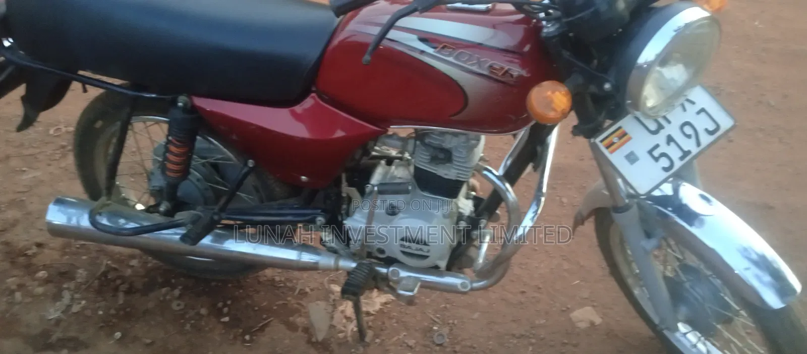 Bajaj Boxer 100 2024 Red
