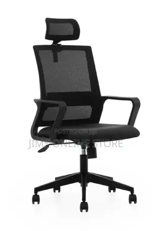 Office Chair Mesh With Headrest
