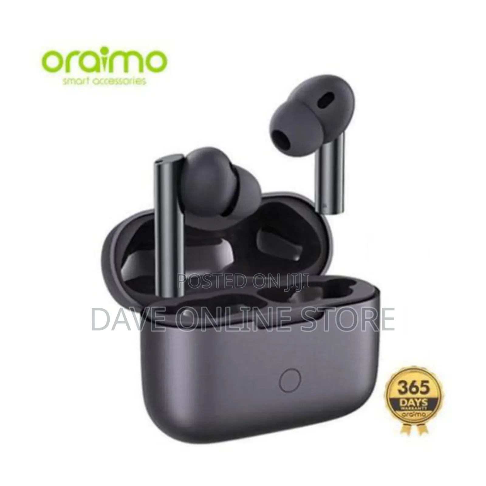 Oraimo Original Finger Tap Ear Buds - Black