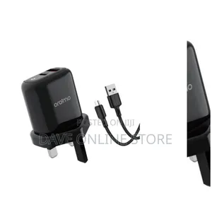 Oraimo Uk U94D+M53 UK Type Charger Efficient Kit , Black