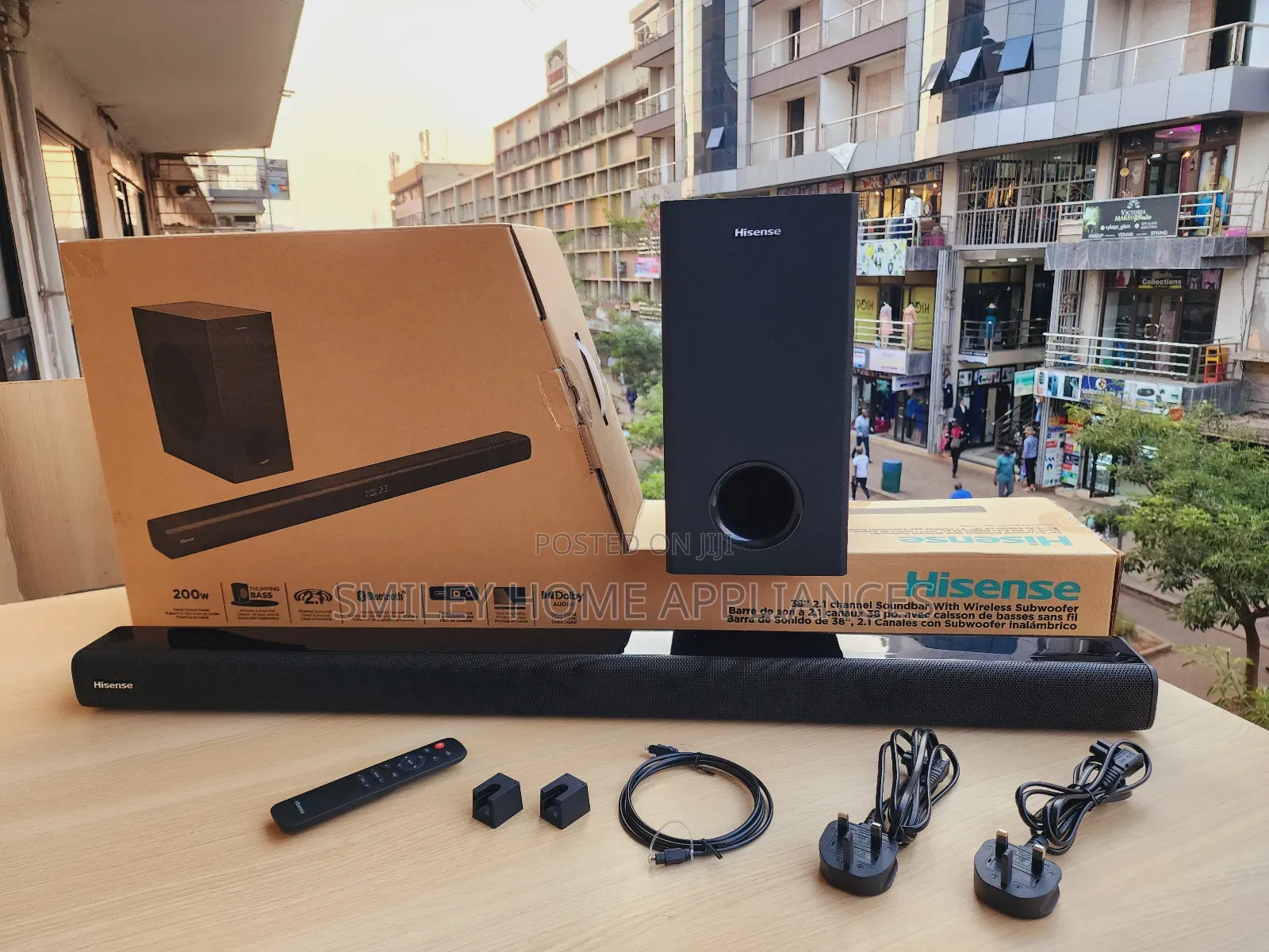 Arrival Hisense Soundbar 2.1channel