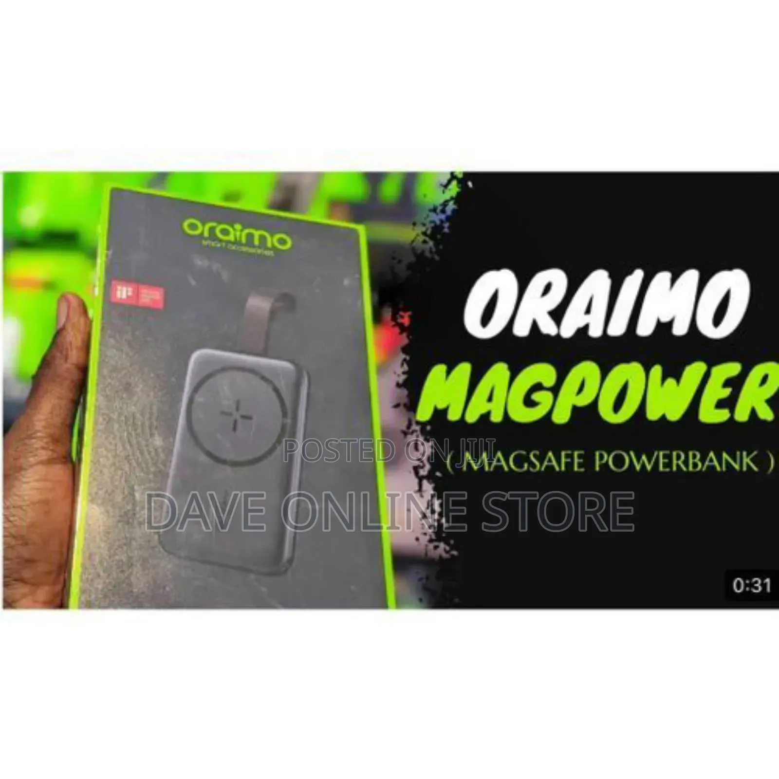 Oraimo Magpower OWP-500 Magsafe 5000mah Magnetic Power Bank
