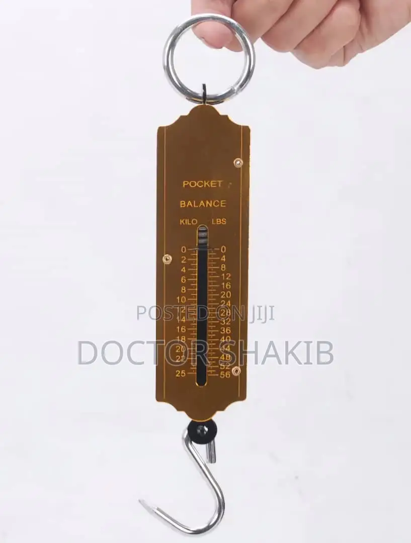 25kg Pocket Spring Balance Weighing Scale